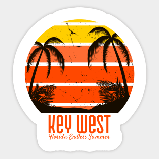 KEY WEST T-SHIRT Sticker